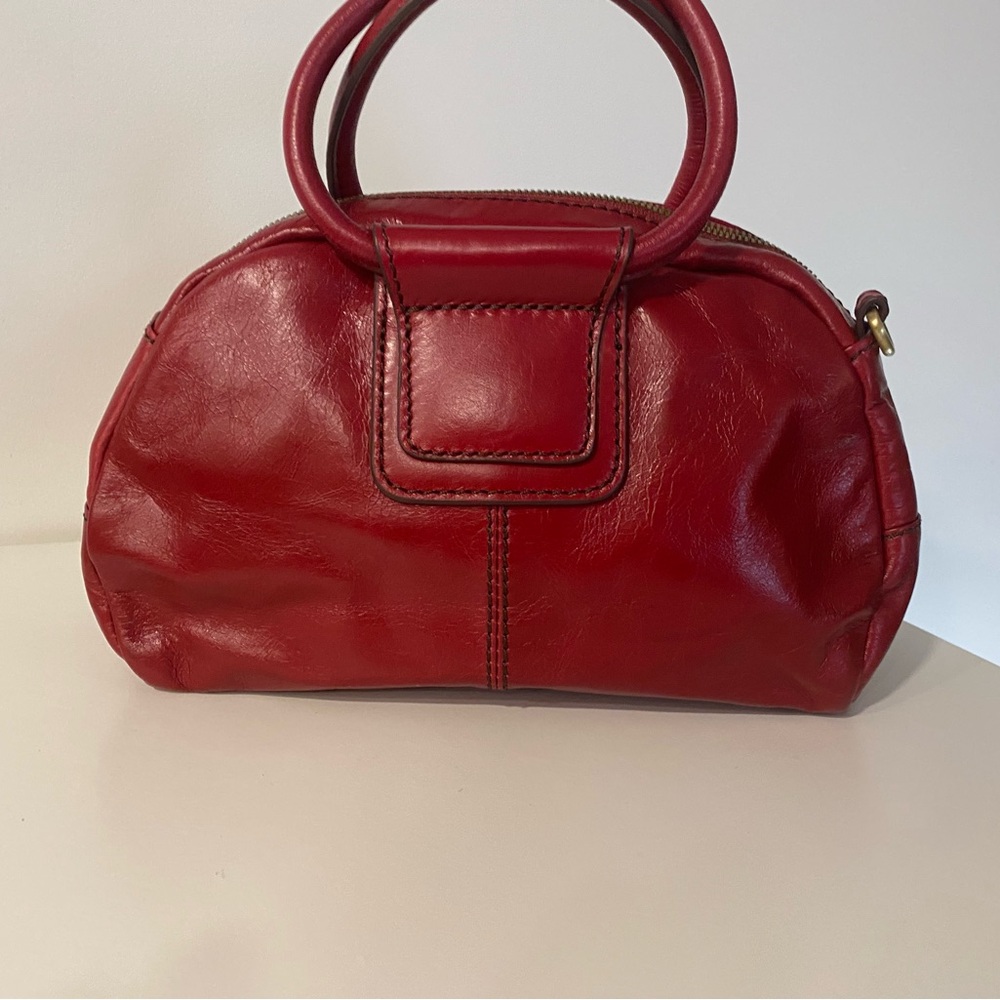 EUC Hobo Sheila Leather Satchel in Red. Used once before getting a larger size.